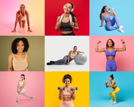 Women Engaging in Various Fitness Activities Again